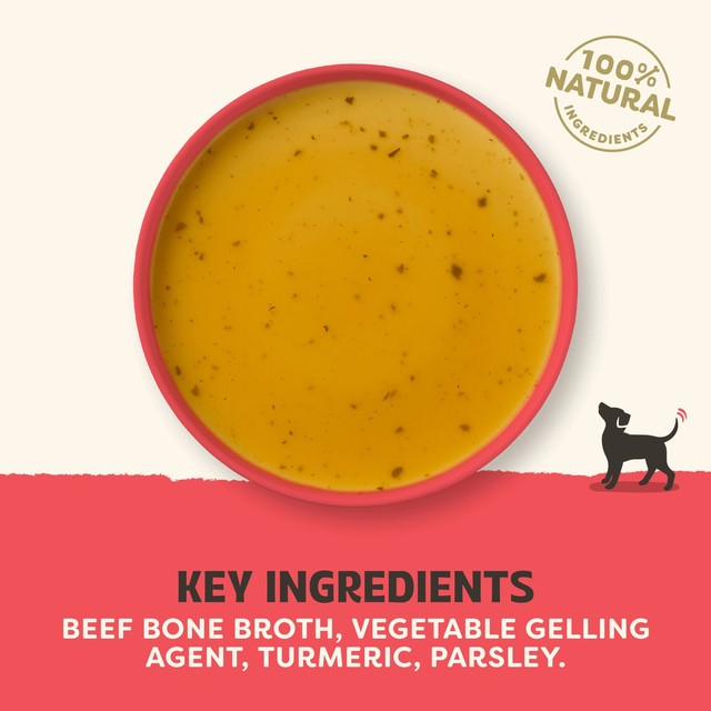 Applaws beef bone broth dog food topper 200ml - British product