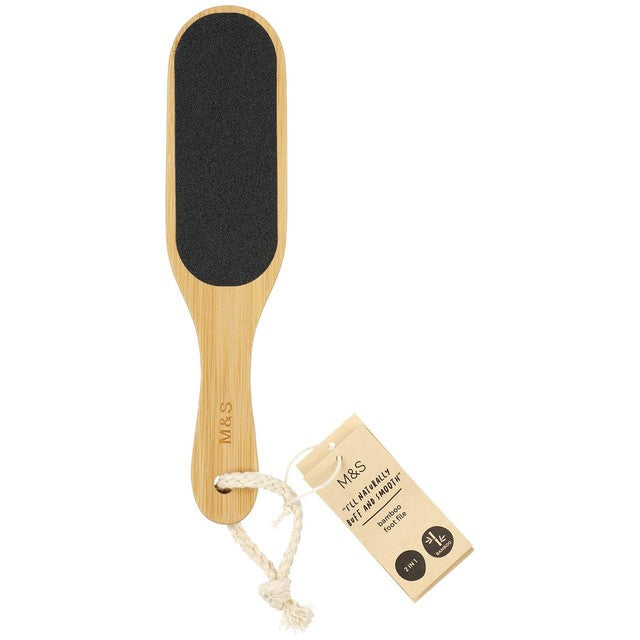 M&S 2-in-1 bamboo foot file (British brand)