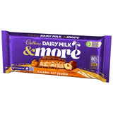 Cadbury milk chocolate bar caramel nut crunch 200g - British product