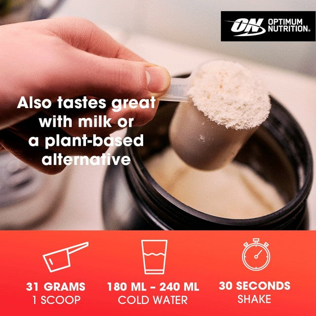 Optimum Nutrition Gold Standard Whey Protein Powder Double Chocolate - British product