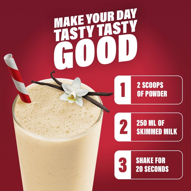 SlimFast vanilla meal shake powder 365g (British brand)