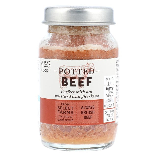M&S potted beef 75g, imported from the UK