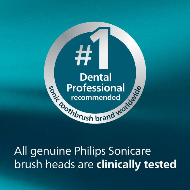 Philips Sonicare W2 Optimal White brush head 2+1 pack, imported from the UK
