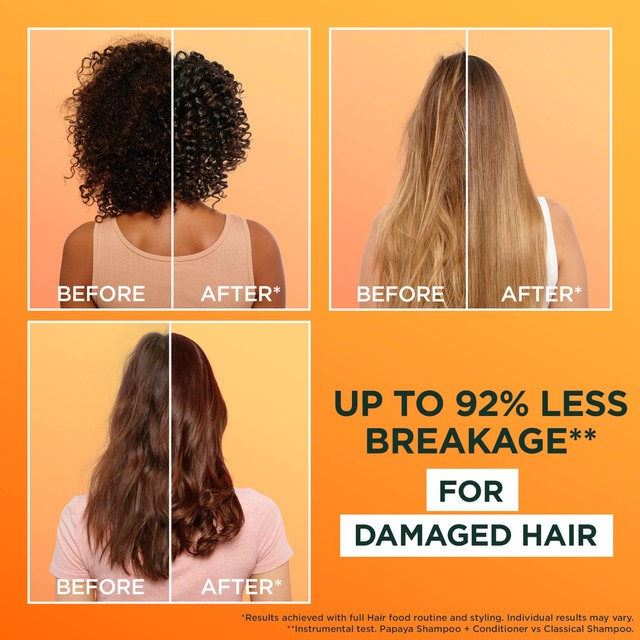 Garnier Papaya Shampoo 350ml, UK version
