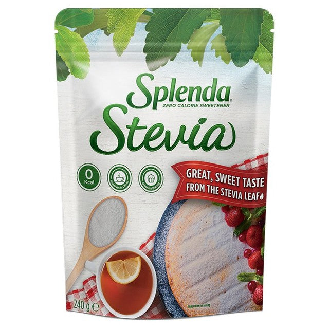 Splenda Stevia Crystal sweetener 240g (British brand)