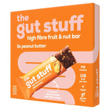 The Gut Stuff peanut butter fruit and nut bar, imported from the UK