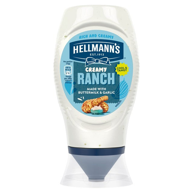 Hellmann's Creamy Ranch Mayo 250ml, UK version