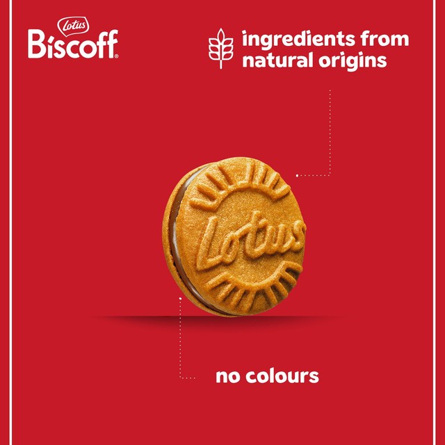 Lotus Biscoff sandwich milk chocolate biscuits 150g, UK version