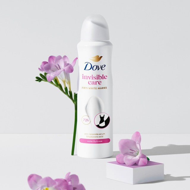 Dove Invisible Care anti-perspirant deodorant spray 150ml - British product