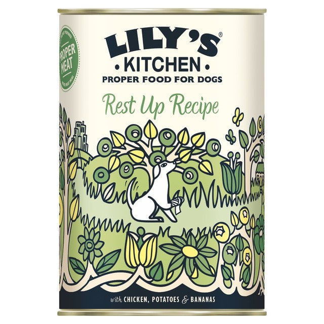 Lily's Kitchen Rest Up Recipe wet dog food 400g, UK version