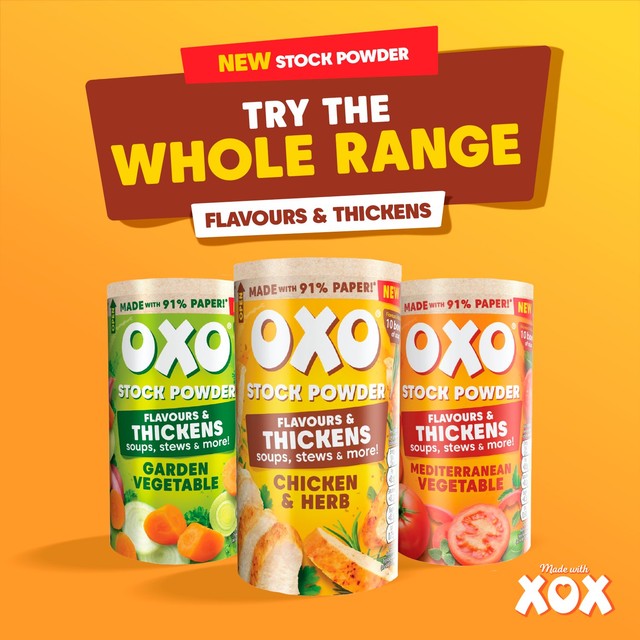 Oxo Mediterranean vegetable stock powder - British brand