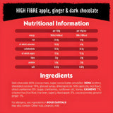 Eat Natural Apple Ginger Dark Chocolate Bars 3 x 40g - British product