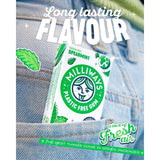 Milliways Spearmint Plastic Free Sugar Free Chewing Gum 19g, imported from the UK