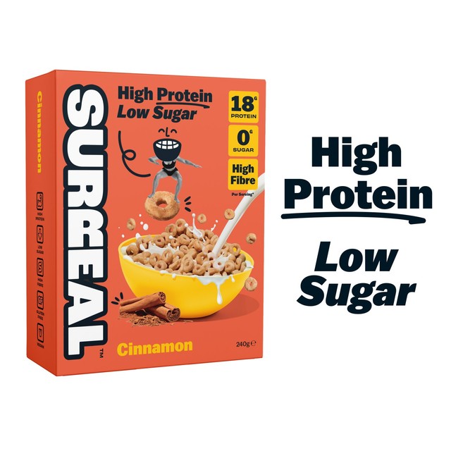 Surreal cinnamon cereal 240g (British brand)