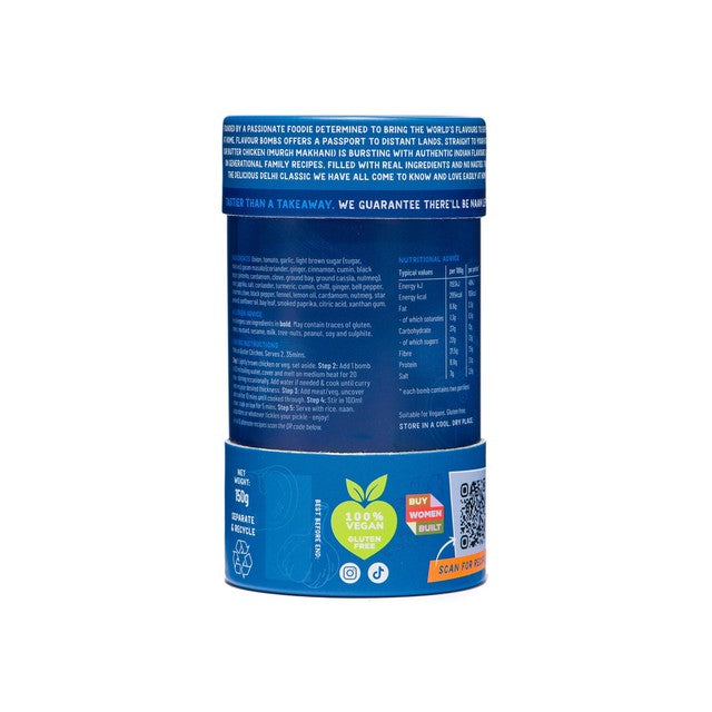 Flavour Bombs butter chicken curry sauce twin pack (British brand)