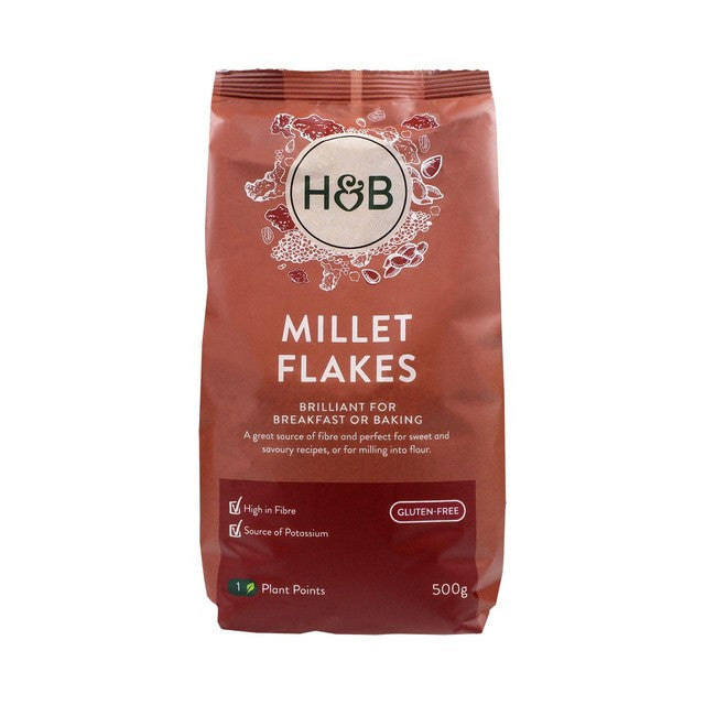 Holland & Barrett millet flakes 500g, UK version