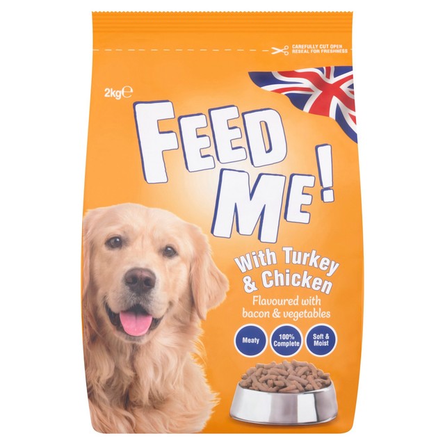 Feed Me turkey and chicken dry dog food 2kg - British product