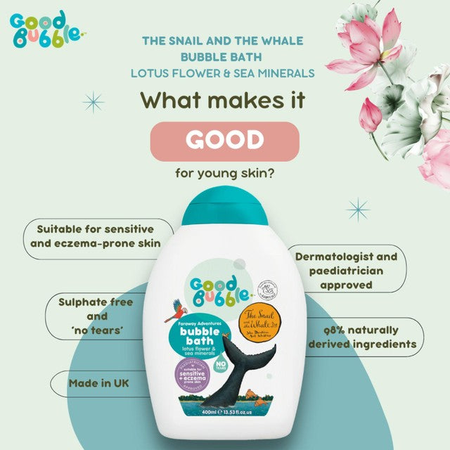 Good Bubble children's bubble bath with Lotus Flower 400ml, UK version