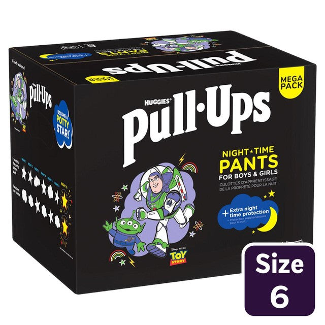 Huggies Night Time Unisex Training Nappy Pants Size 6 MEGA, UK version