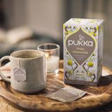 Pukka Herbs Organic Three Chamomile Tea 20 Bags, imported from the UK