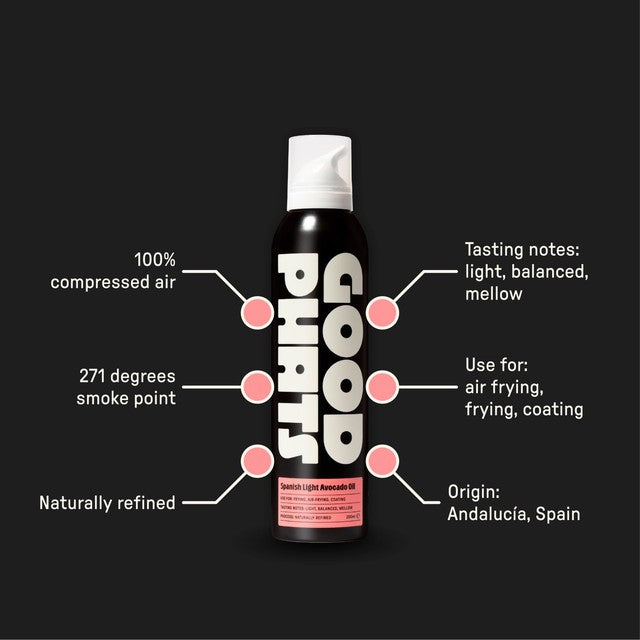 Good Phats Light Avocado Oil Spray 200ml, UK version