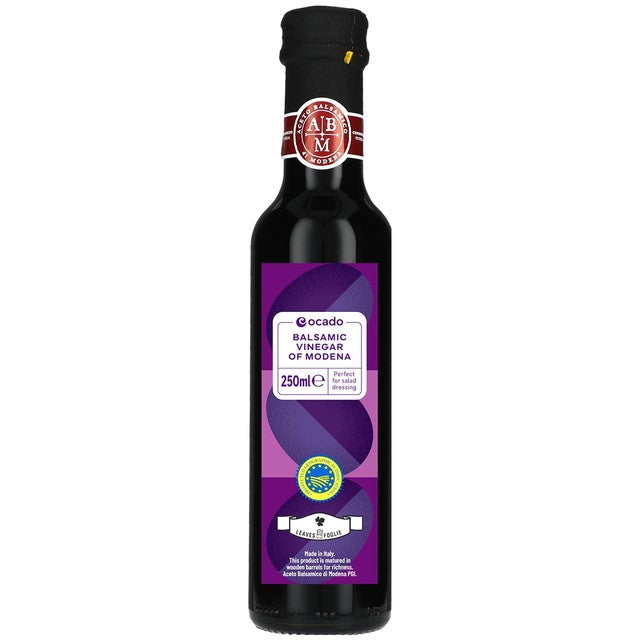 Ocado balsamic vinegar of Modena 250ml, imported from the UK