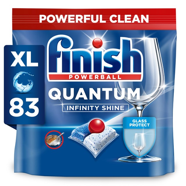 Finish Quantum Infinity Shine Dishwasher Tablets - British product