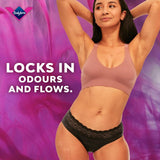 Bodyform Bikini Schwarz Periodenhosen M - Britisches Produkt