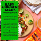 Gran Luchito Taco Seasoning Mix Jalapeno Cumin 28g, UK version