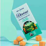Divine milk chocolate with salted caramel bar 90g - British product