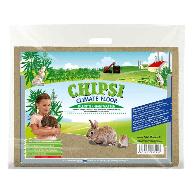 Chipsi Extra Large hemp mat for small animals 115x50cm - British product
