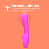So Divine Pash ribbed vibrator pink (British brand)