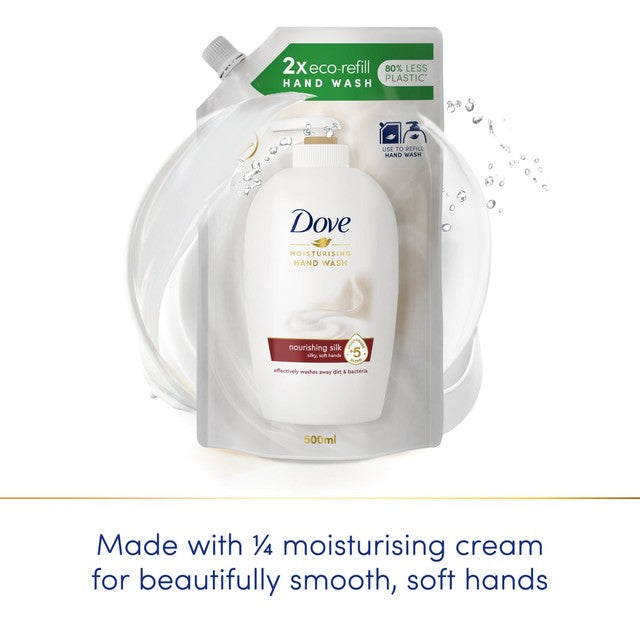Dove Fine Silk hand wash 500ml - British product