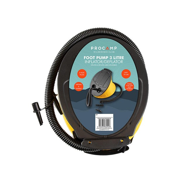 Procamp foot pump 3L, UK version