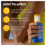 NIVEA SUN Protect & Moisture SPF 30 Sun Lotion Spray