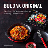 Buldak hot chicken ramen instant noodles multipack, imported from the UK