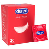Durex Thin Feel Condoms Enhanced Sensitivity Regular Fit 30 pack - British product