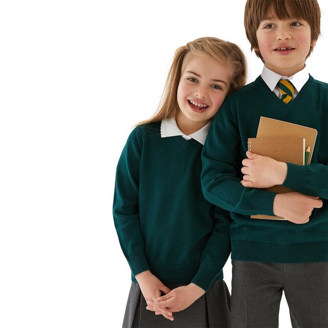 M&S unisex cotton jumper with Staynew 2-pack 10-11Y, imported from the UK