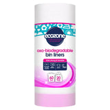 Ecozone oxo-biodegradable bin liners 60L 20 pack - British product