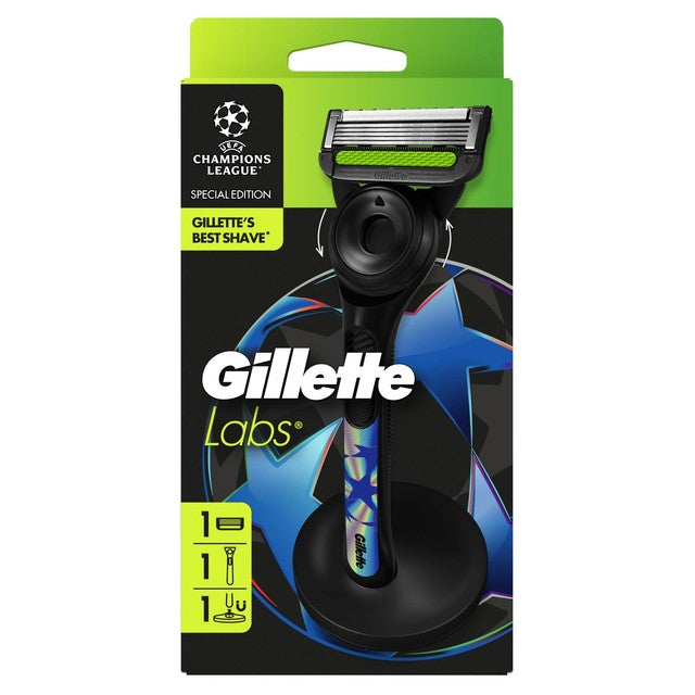 Gillette Exfoliating Razor Gold Edition with Magnetic Stand, UK version