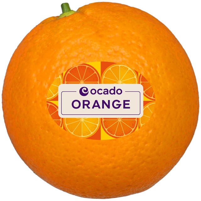 Ocado Orange fruit 67mm minimum, imported from the UK