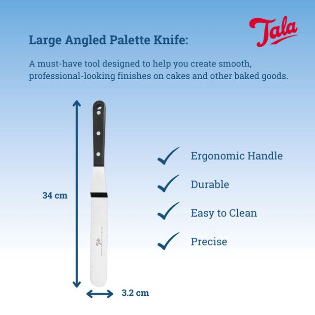 Tala Spreader Spatula Angled Blade for cake decorating (British brand)