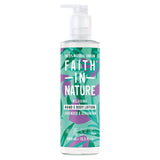 Faith in Nature lavender geranium hand body lotion 400ml - British product