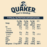 Quaker golden syrup porridge sachets family pack 20 sachets, imported from the UK