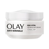 Olay Anti-Wrinkle Pro Vital Day Cream for Mature Skin 50ml, imported from the UK