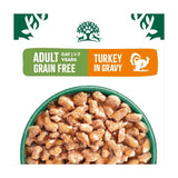 James Wellbeloved wet cat food turkey in gravy pouches (British brand)