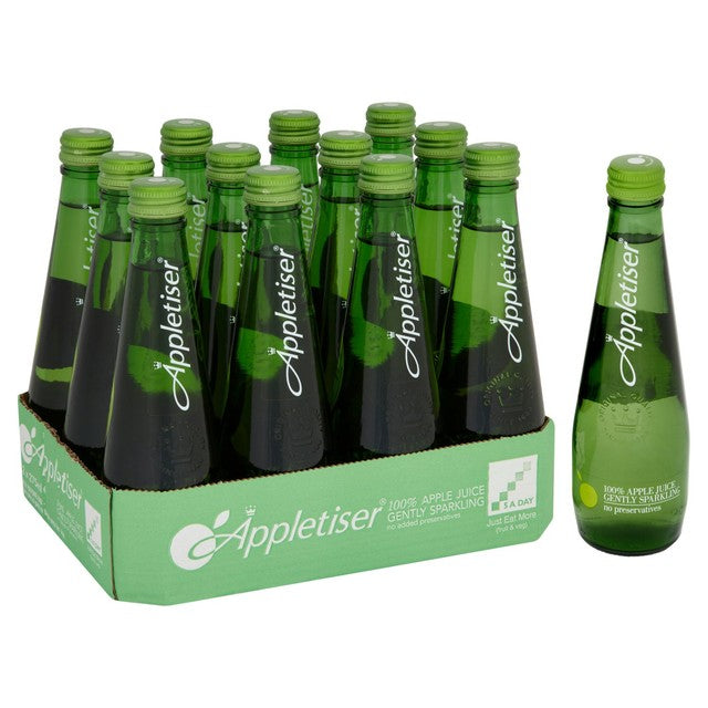 Appletiser sparkling apple juice 275ml bottle - British product
