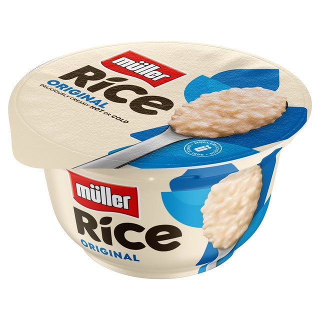 Muller Rice original low fat dessert pot - (British brand)