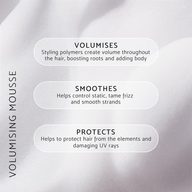 Percy & Reed Volumising Mousse 200ml, imported from the UK