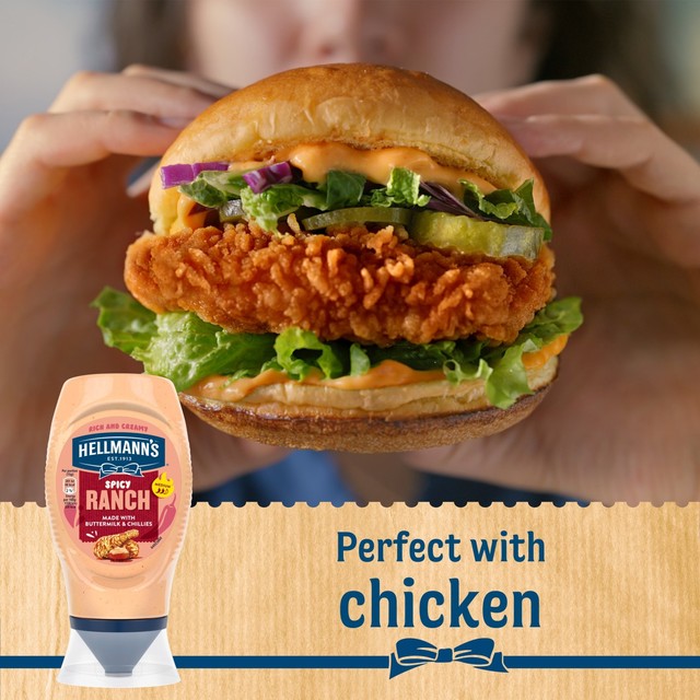 Hellmann's spicy ranch mayonnaise 250ml, UK version
